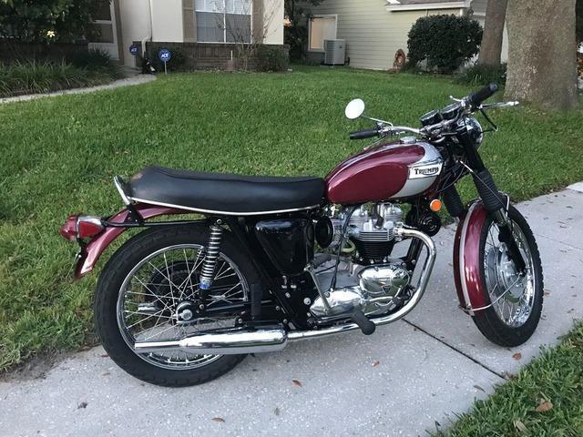 1970 Triumph Bonneville in Wichita, Kansas