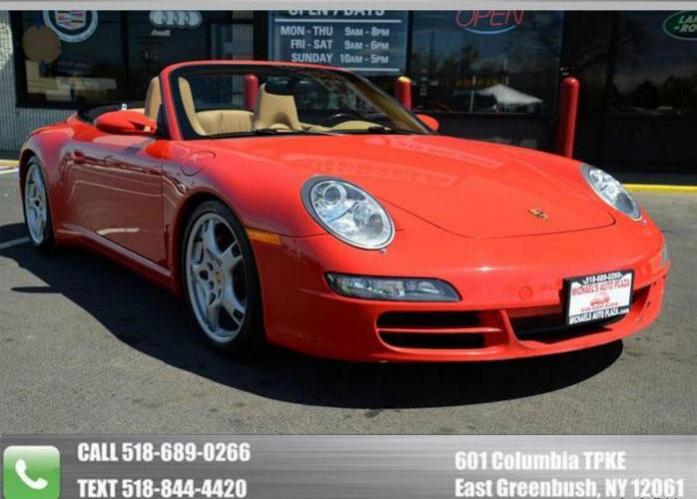 2006 Porsche 911 Carrera 4S AWD 2dr 6-speed Convertible in Albany, New York