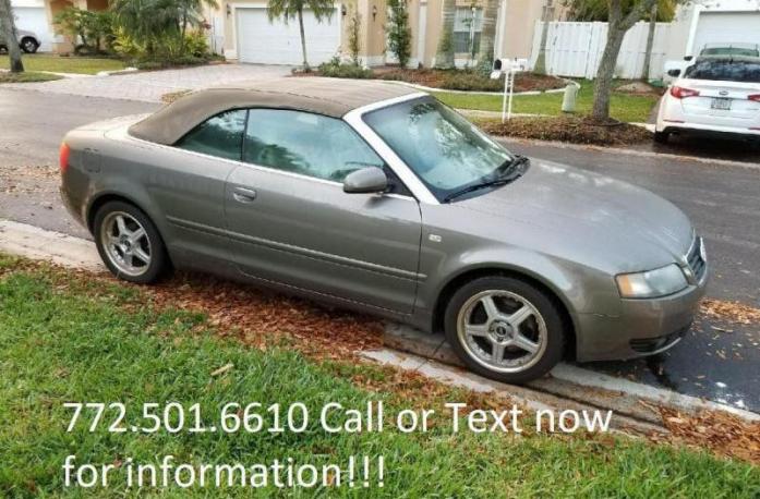 Audi A4 Convertible in Fort Lauderdale, Florida