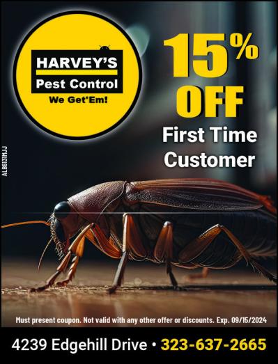 Got Bug Problems in Los Angeles, California